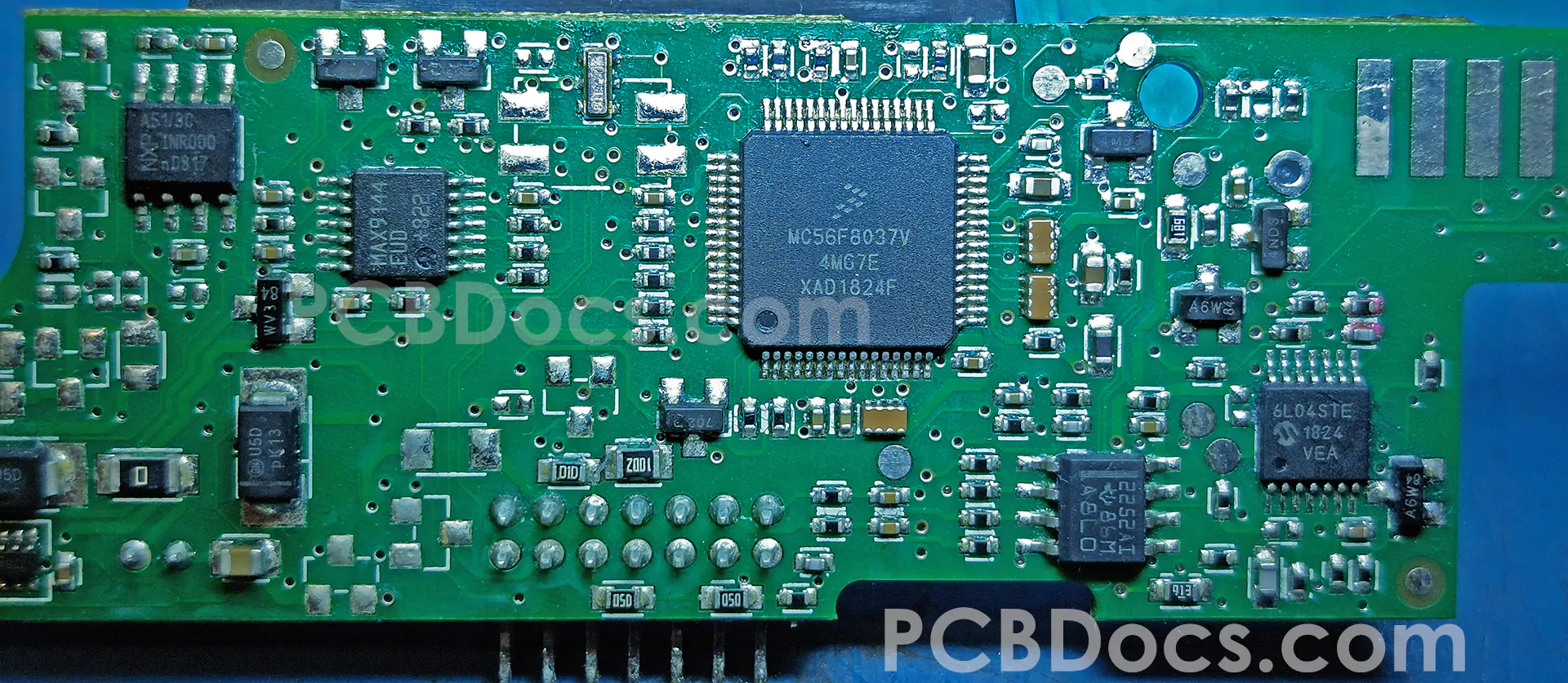 Eltek FlatPack2 3000W HE Main Control Logic Board MCU View.