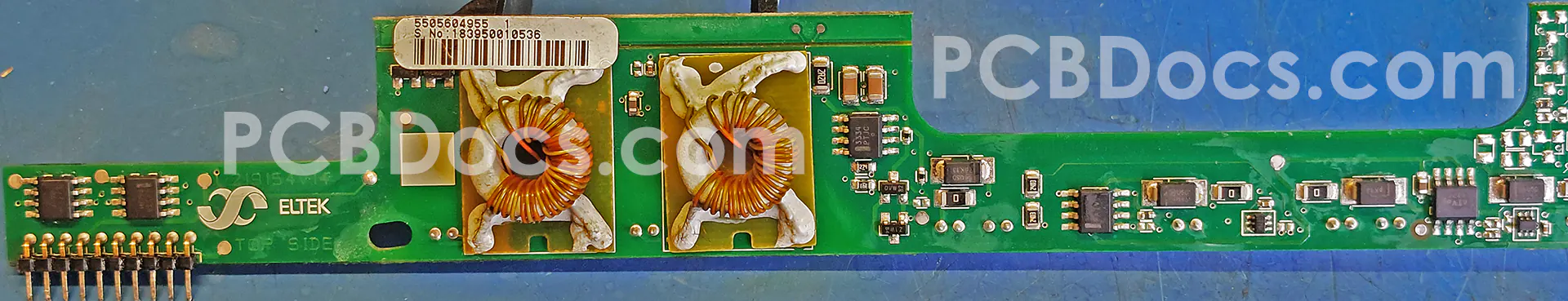 Eltek FlatPack2 3000W HE Main Control Logic Board Part 1 Inside View.