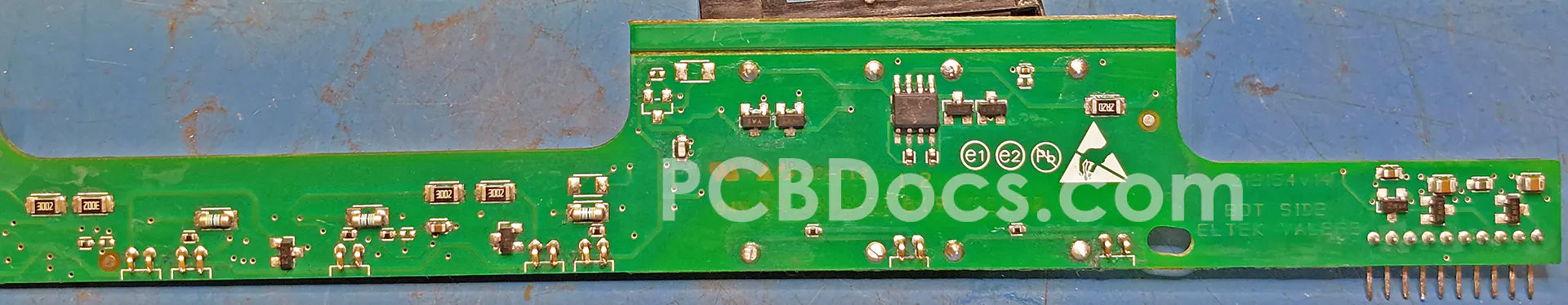 Eltek FlatPack2 3000W HE Main Control Logic Board Part 1 Outside View.